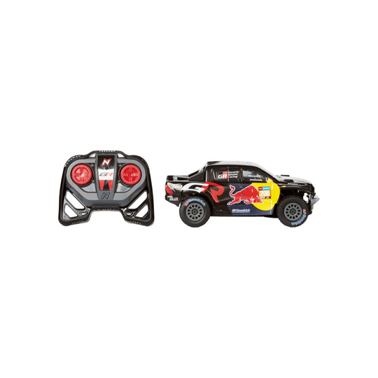 Coche a escala 1:18 RC de Toyota Gazoo Racing HILUX T1U de L. Moraes
