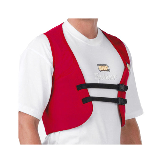 Chaleco protector OMP rojo