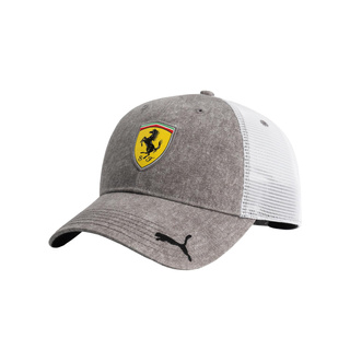 Gorra de béisbol de hombre Trucker Grey Ferrari F1 2025
