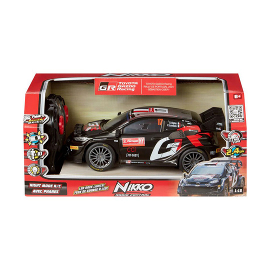 Coche a escala 1:18 RC de Toyota Gazoo Racing YARIS Rally1 S. Ogier 2025