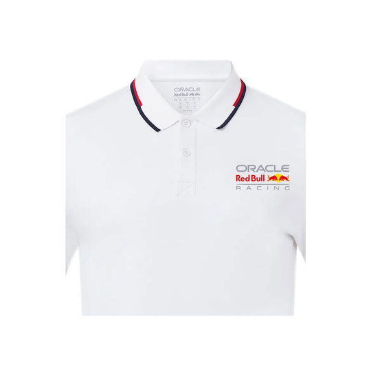 Camiseta polo de hombre Core Logo Red Bull Racing 2025 blanco