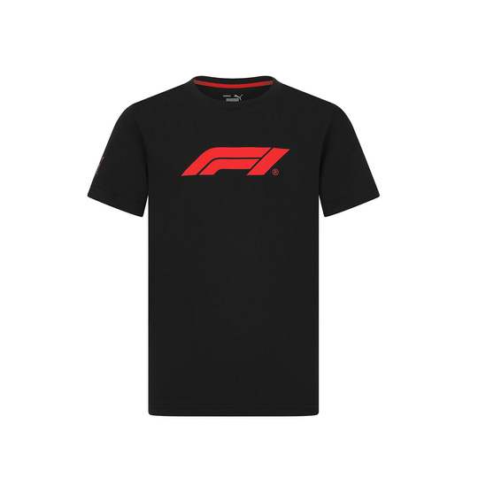 Camiseta infantil Logo negra Formula 1 2025