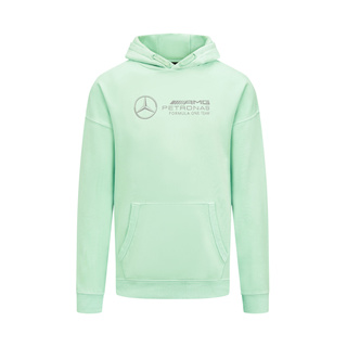 Sudadera con capucha para hombre Retro Hoodie Mint Mercedes AMG F1 