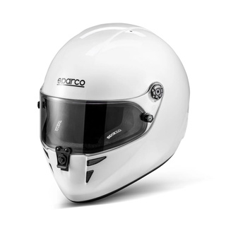 Casco  de karting Sparco STEALTH KF 8878-2024 blanco (FIA)