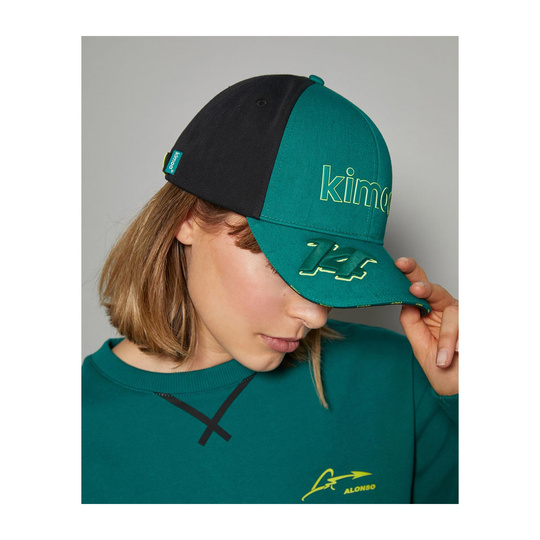 Gorra de béisbol Alonso Kimoa Aston Martin F1 verde