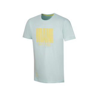 Camiseta de hombre Miami Aston Martin F1 azul