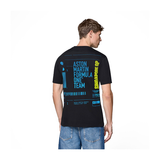 Camiseta hombre Singapore Aston Martin F1 2025