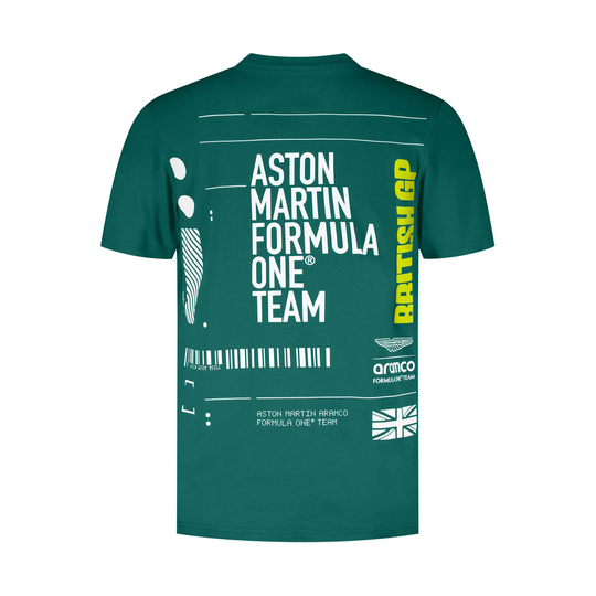 Camiseta hombre Silverstone Aston Martin F1 2025