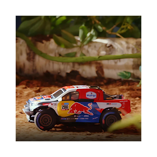 Coche a escala 1:18 RC de Toyota Gazoo Racing HILUX T1+ de N. Al-Attiyah
