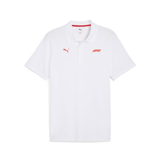 Polo hombre Small Logo blanco Formula 1 2025