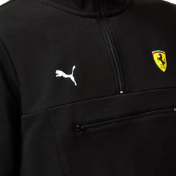 Sudadera con cremallera 1/4 Zip Black Ferrari F1 2024 para hombre