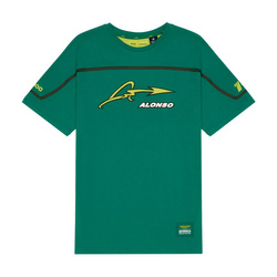 Camiseta de hombre Band Alonso Kimoa Aston Martin F1 2024 verde