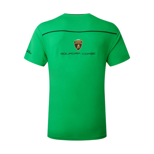 Camiseta para hombre Squadra Corse Lamborghini 2024 verde