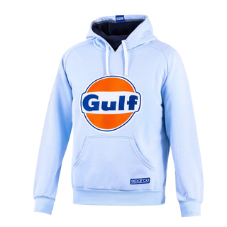 Sudadera Sparco GULF azul celeste