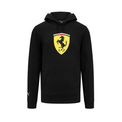 Sudadera Hoodie Shield Black Ferrari F1 2024 para hombre