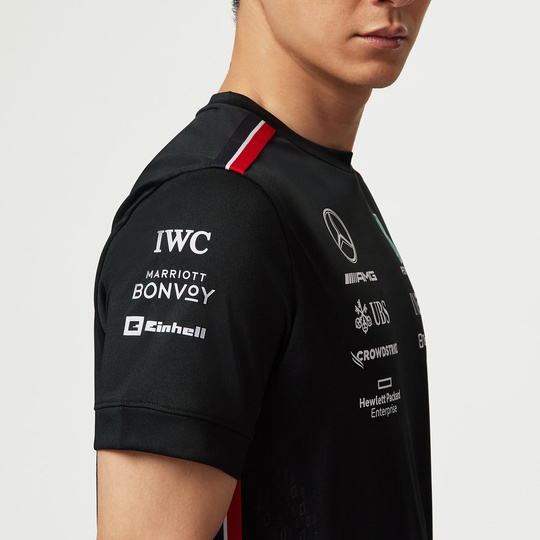Camiseta de hombre Team Black Mercedes AMG F1 