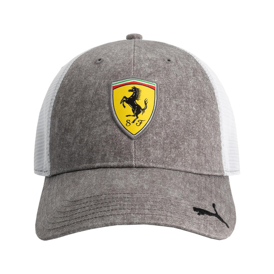 Gorra de béisbol de hombre Trucker Grey Ferrari F1 2025
