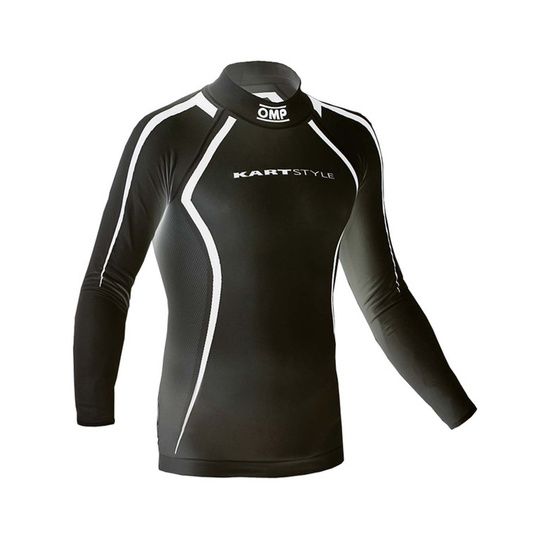 Camiseta de cuello alto OMP ONE K negro