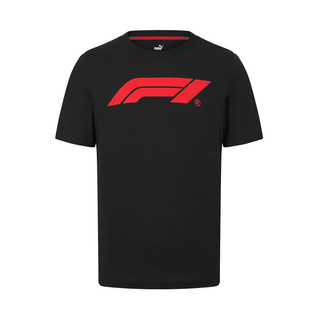 Camiseta hombre Logo negra Formula 1 2025