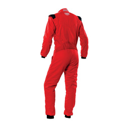 Traje de carreras OMP FIRST-S MY20 rojo (homologación FIA)