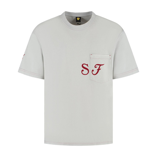 Camiseta hombre Graphic gris Ferrari F1 2025