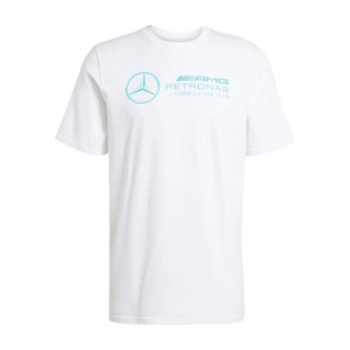 Camiseta para hombre Logo Mercedes AMG F1 2025 blanco