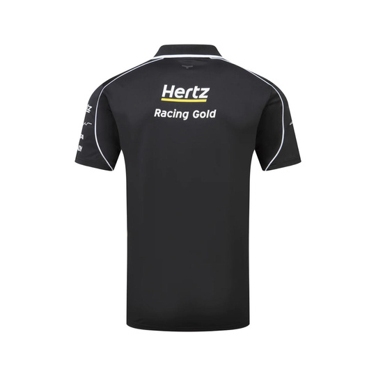 Polo de hombre Hertz Team Jota 2023 negro