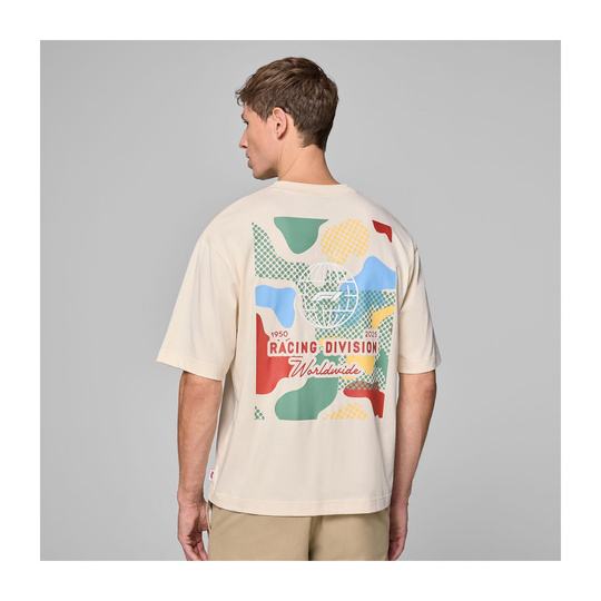 Camiseta Hombre Camo Graphic Beige Formula 1 2025