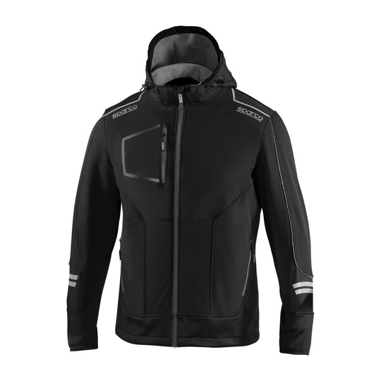 Chaqueta softshell Sparco TECH negro