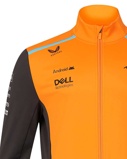 Réplica de chaqueta softshell para hombre del equipo McLaren F1 2024