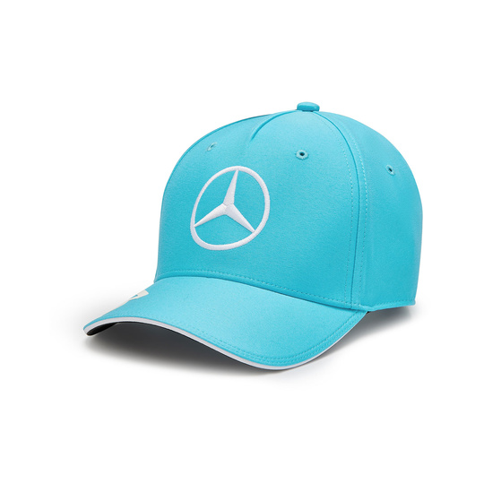 Gorra de béisbol hombre azul George Russell Mercedes AMG F1 2024