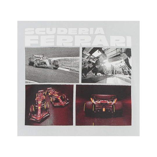 Camiseta hombre Driver Gray Ferrari F1 2025