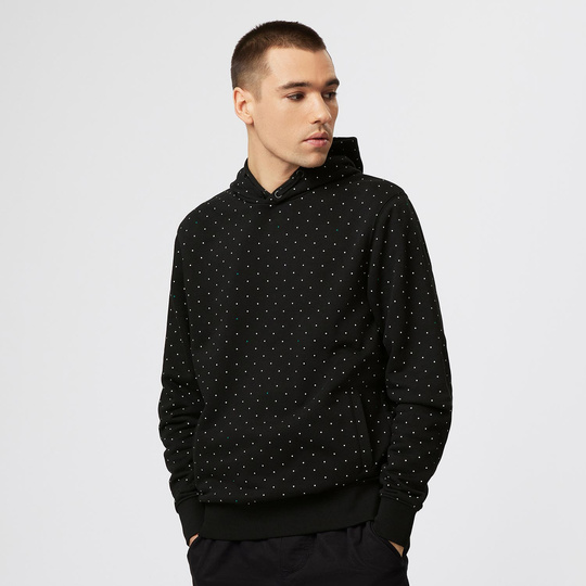 Sudadera con capucha para hombre Polka Dot Black Mercedes AMG F1 