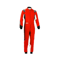 Traje de carreras Sparco THUNDER MY20 rojo (CIK-FIA)