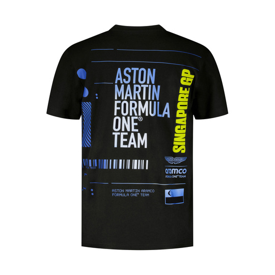 Camiseta hombre Singapore Aston Martin F1 2025
