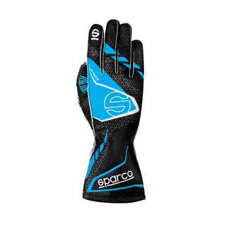 Guantes de karting Sparco K-ATTACK negro-azul