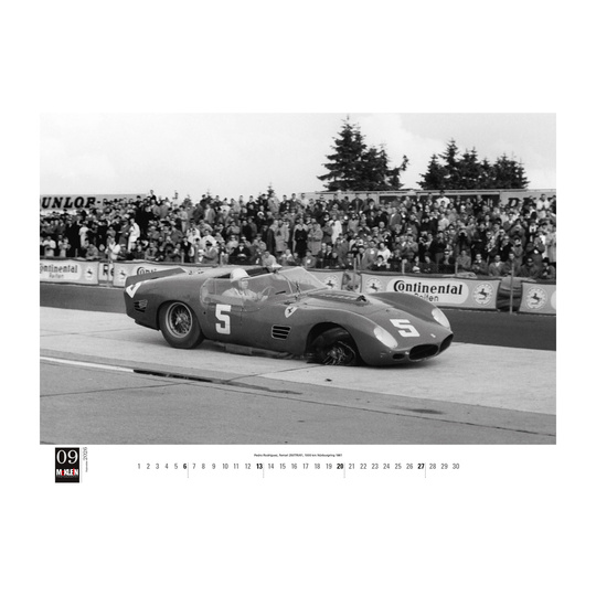  Calendario de pared Motorsport Classic McKlein 2026
