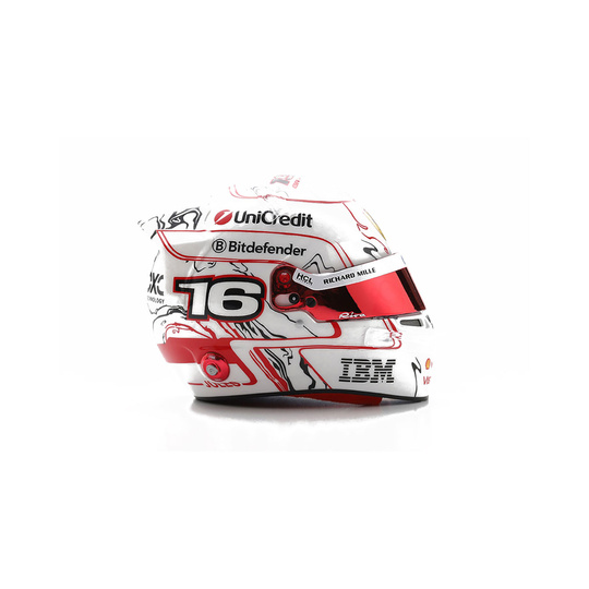 Casco de Charles Leclerc de la Scuderia Ferrari para el Gran Premio de Japan, escala 1:5