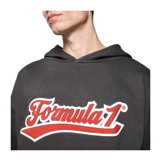 Sudadera hombre Heritage Graphic negra Formula 1 2025