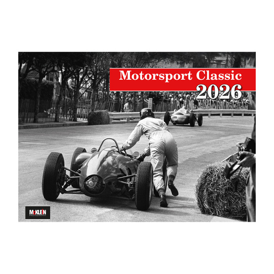  Calendario de pared Motorsport Classic McKlein 2026