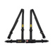 Cinturones de seguridad OMP Road de 4 puntos ECE, DA505, negro