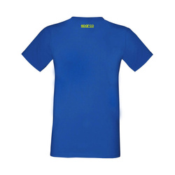 Camiseta t-shirt de hombre Sparco Go! azul