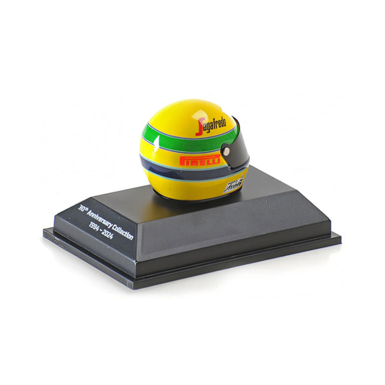 Colección Ayrton Senna, casco a escala 1:8, temporada 1984