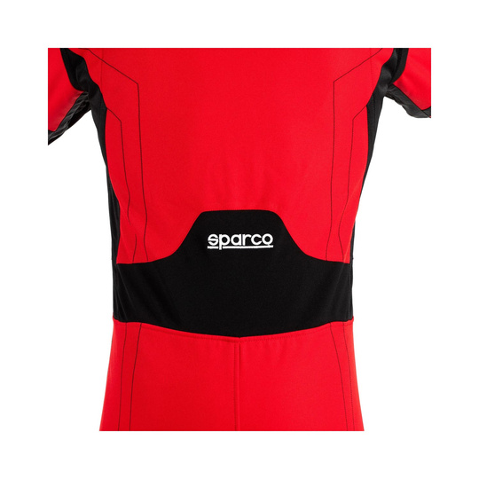 Traje de karting Sparco THUNDER rojo (FIA) para niños