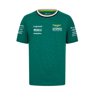 Camiseta infantil verde Alonso Aston Martin F1 2024