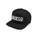 Gorra de beisbol Sparco STRECH negro