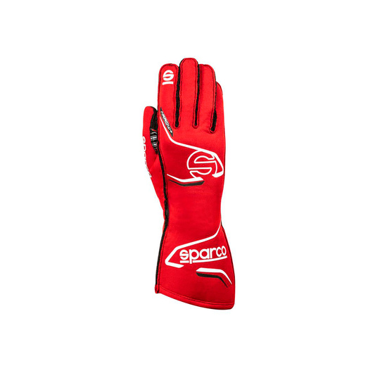 Guantes de carreras Sparco ARROW+ rojo (FIA)