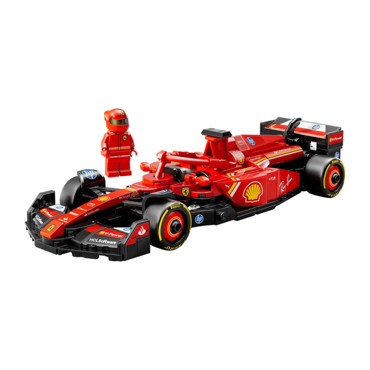 Coche a escala LEGO Speed Champions Ferrari SF-24 F1