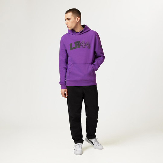 Sudadera con capucha para hombre Lewis Hamilton Purple Mercedes AMG F1 