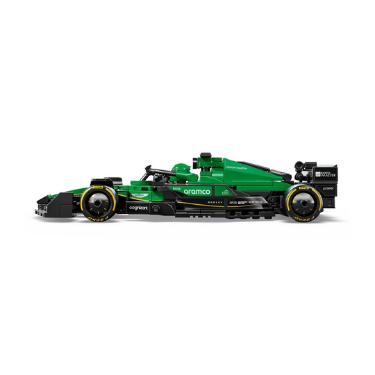 Coche a escala LEGO Speed Champions Aston Martin Aramco AMR24
